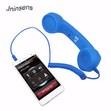 Load image into Gallery viewer, High Quality Classic retro 3.5 mm Comfort telephone Handset Mini Mic Speaker Phone Call Receiver For Iphone Samsung Huawei
