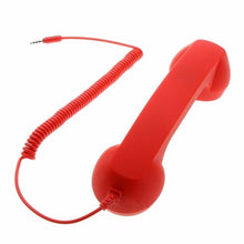 Load image into Gallery viewer, High Quality Classic retro 3.5 mm Comfort telephone Handset Mini Mic Speaker Phone Call Receiver For Iphone Samsung Huawei
