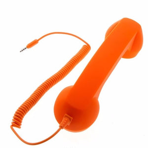 High Quality Classic retro 3.5 mm Comfort telephone Handset Mini Mic Speaker Phone Call Receiver For Iphone Samsung Huawei